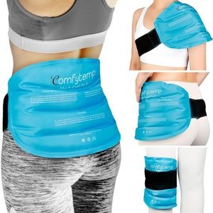 Comfytemp Large Ice Packs For Injuries Reusable Gel Ice Bag For Back Pain Relief